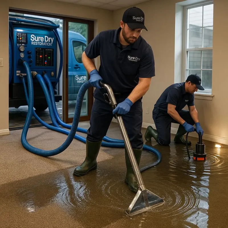 Water Extraction and Removal process in Burton, OH